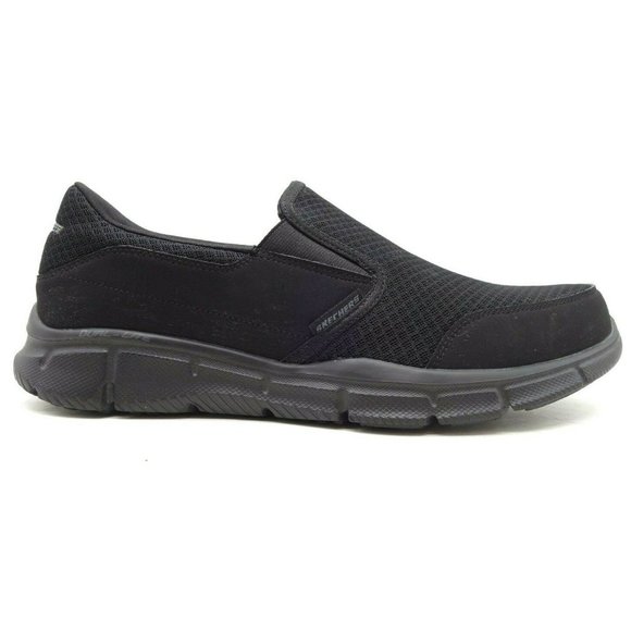 Skechers Black Mesh Loafers Men\'s 12 main image 10